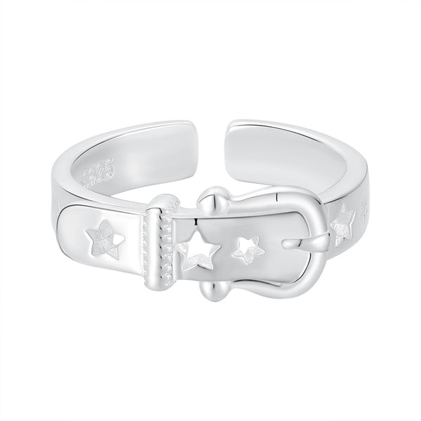 FJW S925 star belt open-end ring