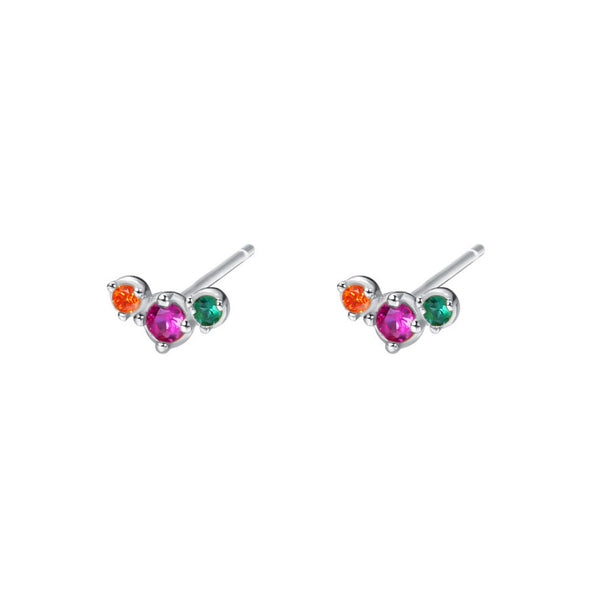 FJW S925 exquisite lovely versatile stud earrings