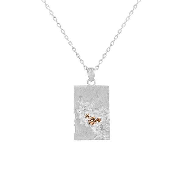 FJW S925 sterling silver treasures of ruins necklace