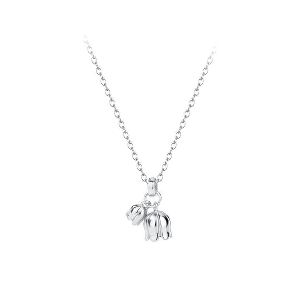 FJW S925 minimal lily of the valley necklace