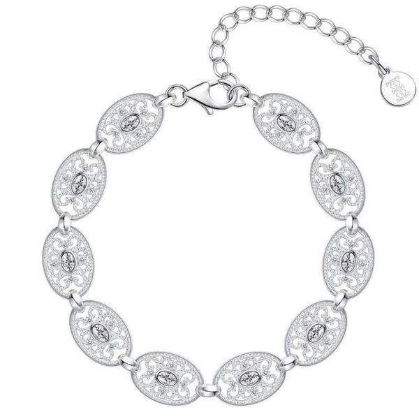 FJW elegant hollow lace bracelet